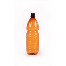 Бутылка  ПЭТ+ крышка 1,0л коричневая УПАК