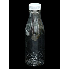 Бутылка  ПЭТ+ крышка 0,5л широкое горло (38мм) УПАК