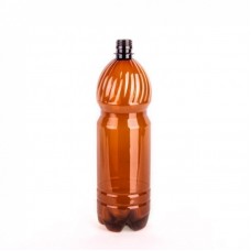Бутылка  ПЭТ+ крышка 1,5л коричневая УПАК