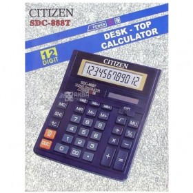 Калькулятор SDC-888Т настол. 12 разр., двойн. пит.,206*164*30мм
