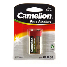 Элемент питания Camelion 6LR61 1BL Plus Alcaline