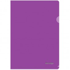 Папка-уголок А4 фиолет. арт.04107, ММ-30951 (190097, 356789)