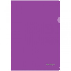 Папка-уголок А4 фиолет. арт.04107, ММ-30951 (190097, 356789)
