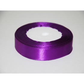 Лента текстильная Атлас 2,5см (25) фиолетовая 
