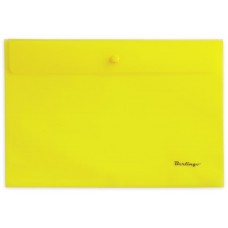 Папка-конверт на кнопке А4 200мкм Berlingo желт.арт.04105, 04405 (134795, 352677)