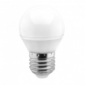 Лампа светодиодн. Ergolux LED G45-9W-Е27-6500К (дневной свет, шарик)