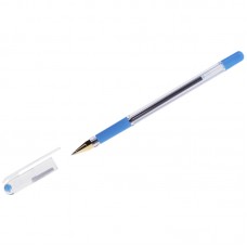 Ручка шар. MC Gold голуб, на масл. осн.,0,5мм,с резин.упором, 235082