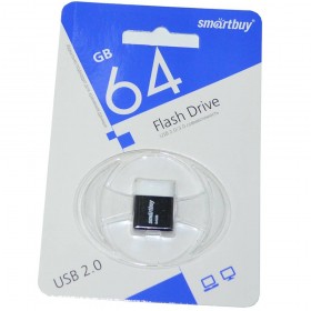 Флеш-накопитель 64GB Smart Buy LARA цв.асс.