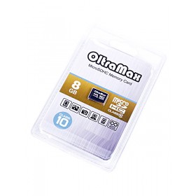 Микро SD 8GB OltraMax class 10 без адаптера