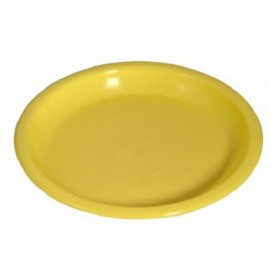 Тарелка d 165мм, желтая ИП (100шт)