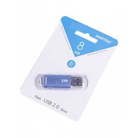 Флеш-накопитель 8GB Smart Buy V-Cut Blue