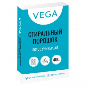 Стиральный порошок Лотос-Универсал 400г(Vega) (359437)