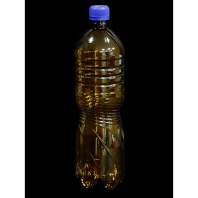 Бутылка  ПЭТ+ крышка 1,0л коричневая 60шт/уп УПАК